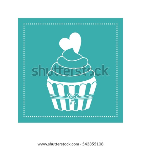 Isolated muffin design