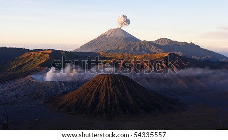 Volcanoes of Bromo National Park, Java, Indonesia
