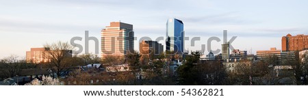 Panoramic Lexington, Kentucky, USA, North America. Royalty-Free Stock Photo #54362821