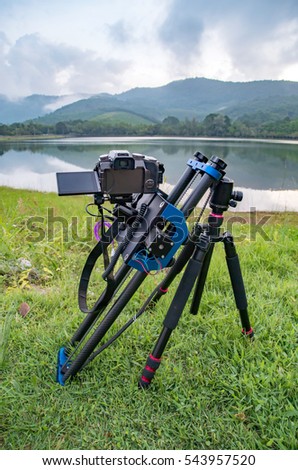 Photographic equipment for shooting of a timelapse