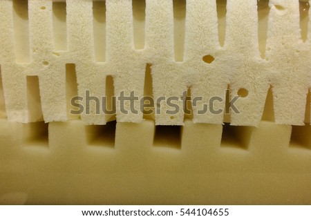 Foam rubber sectional texture Royalty-Free Stock Photo #544104655
