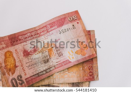 Sri Lankan rupees