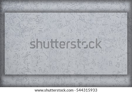 Concrete wall texture with colored plaster. Beautiful design facade painted plaster walls with small pits of various shapes. Preparation for framing pictures, images, text or title of the main