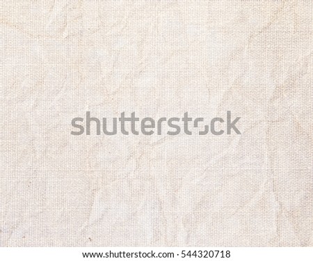 Background of flattened shabby cloth fabric