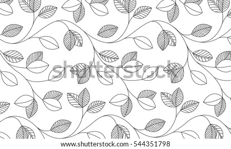 Vector - Leaf pattern
