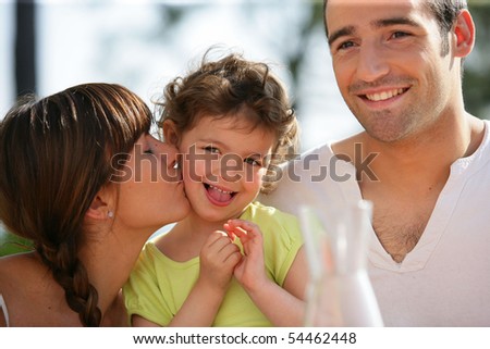 Portrait of a smiling family