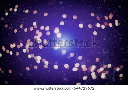 Colored Abstract Blurred Light Background 