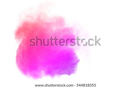 abstract powder splatted background,Freeze motion of color powder exploding/throwing color powder, multicolor glitter texture