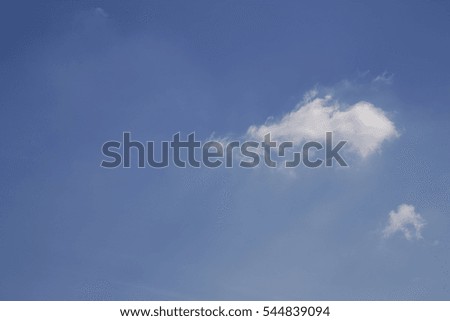 An image of a Clear Blue Cloud Sky Background