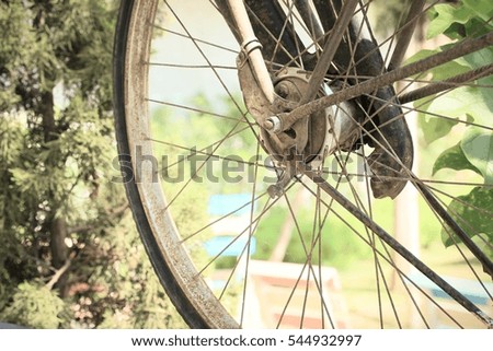 old bicycles