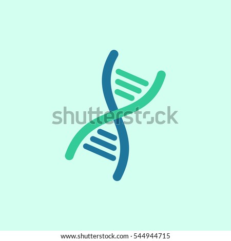 DNA flat icon