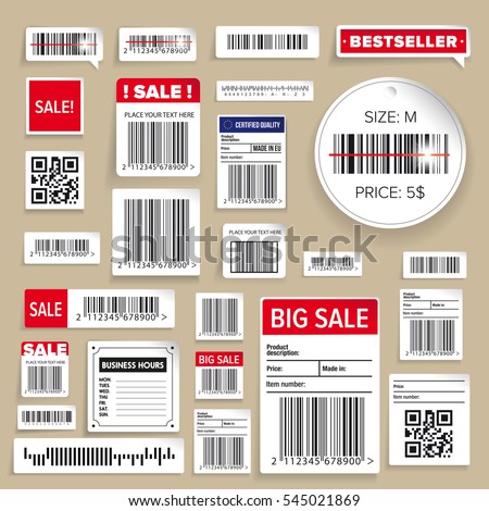 Barcode Packaging business Labels