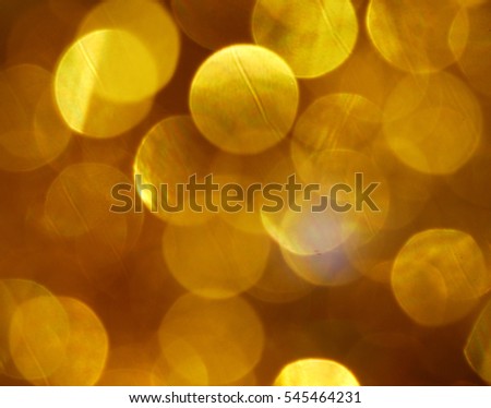 gold shiny lights