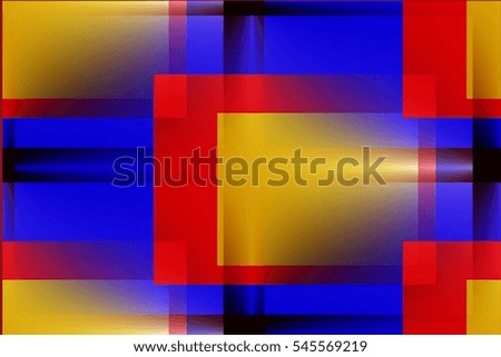 Abstract seamless background in gray, green, red, pink, blue and yellow, white colors, sharp corners and rectangles, spots