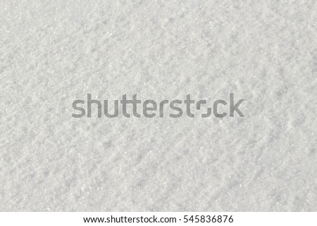 Beautiful background of snowy surface.