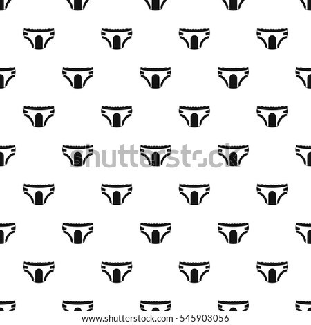 Adult diapers pattern. Simple illustration of adult diapers vector pattern for web