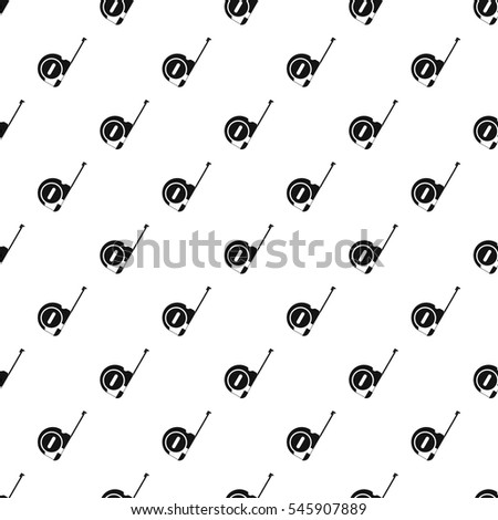Simple illustration of construction roulette vector pattern for web