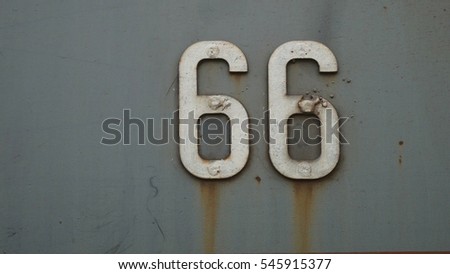 66 old iron road texture sign background symbol United States of America