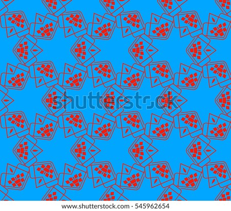 Modern stylish texture. Repeating abstract background with chaotic strokes. Trendy hipster print.Vector seamless pattern.