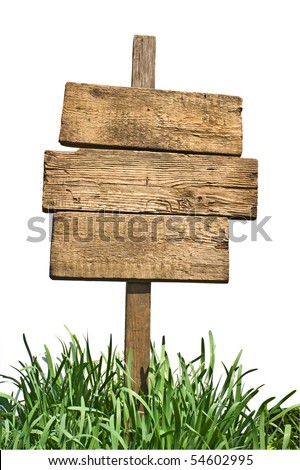 road sign  isolated on a white background