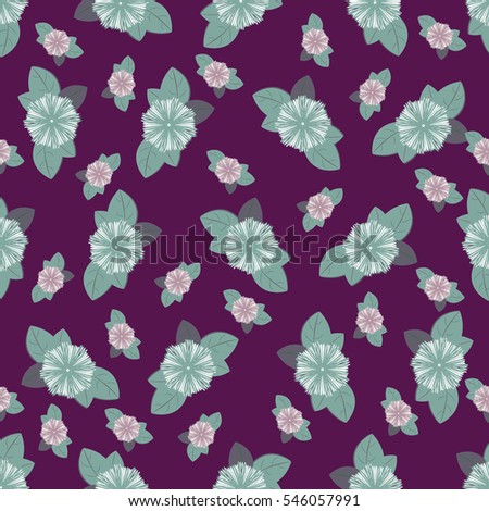 Seamless floral pattern. Can be used for wallpaper, pattern fills, textile, web page background, surface textures, Image for advertising booklets, banners, flyers.