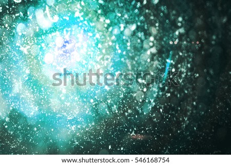 Design natural lens flare in space. Rays background