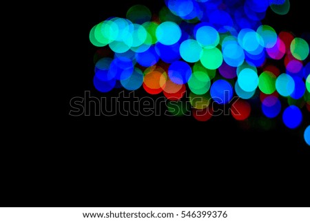 Colorful bokeh background,Multicolored bokeh lights background.