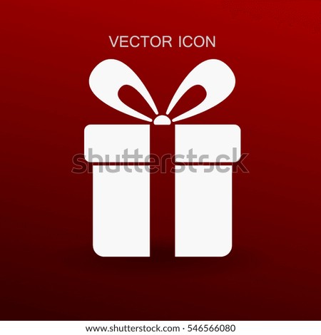 Present icon vector illustration