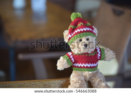 Concept : Teddy Bear in Winter
Clothing : Sweater