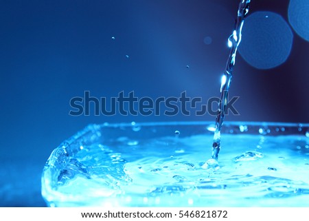 Water Wallpaper / Water is a transparent and nearly colorless chemical substance that is the main constituent of Earth's streams, lakes, and oceans, and the fluids of most living