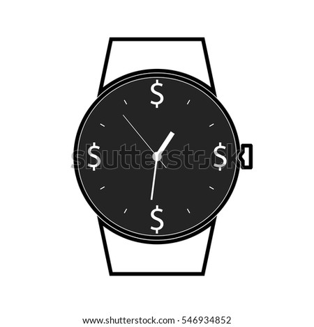 Watch icon. Vector.