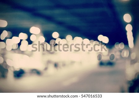Blurred  background abstract and can be illustration to article of Parking lot