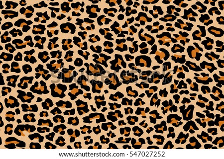 leopard pattern texture repeating seamless orange black  Royalty-Free Stock Photo #547027252
