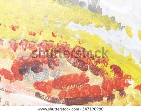 Abstract chaos painting design wallpaper
