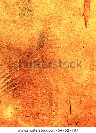 Abstract yellow wall texture and background