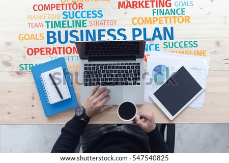 Business Concept: Business Plan Word Cloud