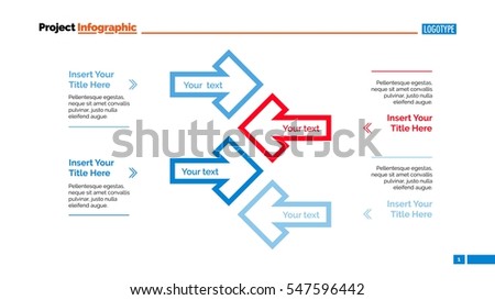 Business Arrow Diagram Slide Template