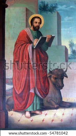 Saint Luke the Evangelist Royalty-Free Stock Photo #54781042