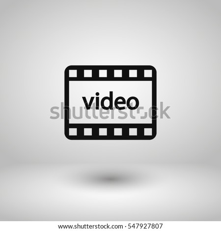 Play Video vector icon