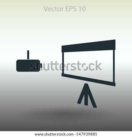 projector vector icon
