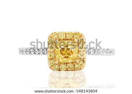 wedding ring with diamond and gold jewelry