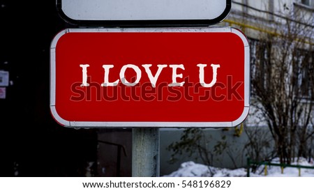 Red stop sign, car sign, words on paper sticker