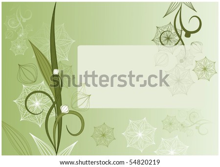 floral card