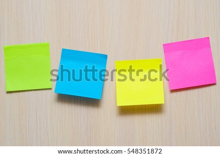 colorful stickers on the wall with place for text