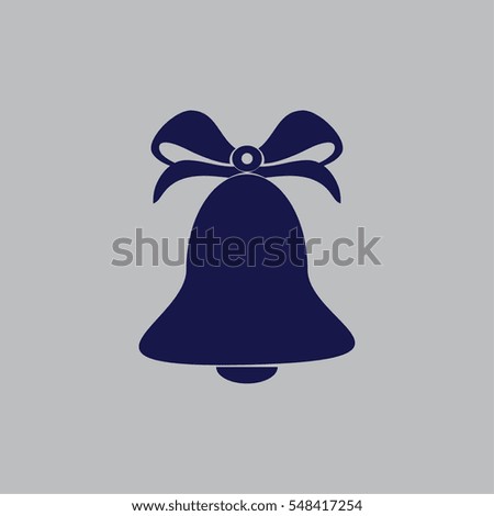 bell with bow