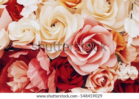 Roses for background useful as valentine card