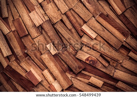 Old wood plank texture use for background