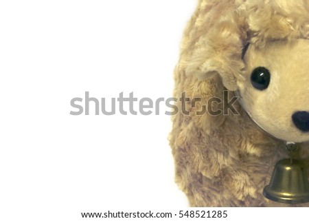 Dolly the sheep  Isolated,against a white background special for gift. picture used design