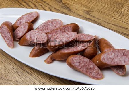 Smoked sausages