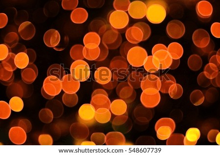 The bright color picture with defocused lights. Artistic bokeh effect.